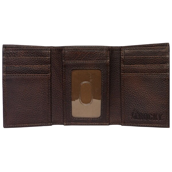 Heavy Duty Pebble Leather, Trifold